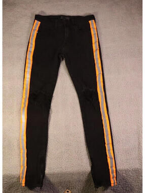 Jeans Women 30 Vintage Black Denim Skate Street y2k KDNK